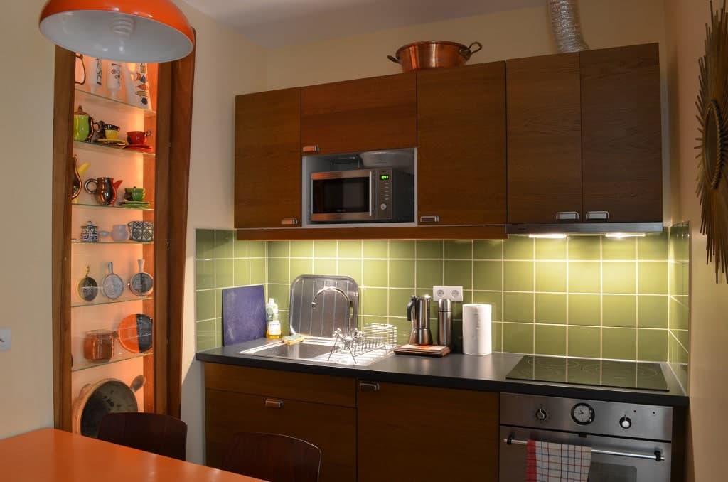 Apartment in a Art gallery