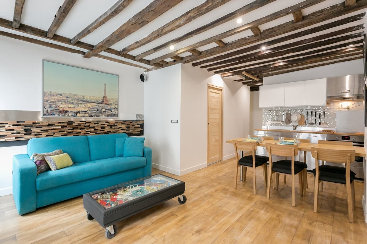 Relais Cocorico 1Bedroom with AC 10minEiffel Tower