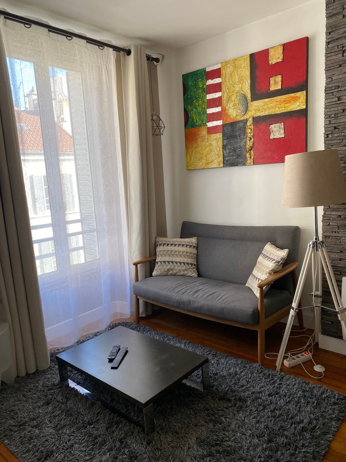 F2 apartment in the city center