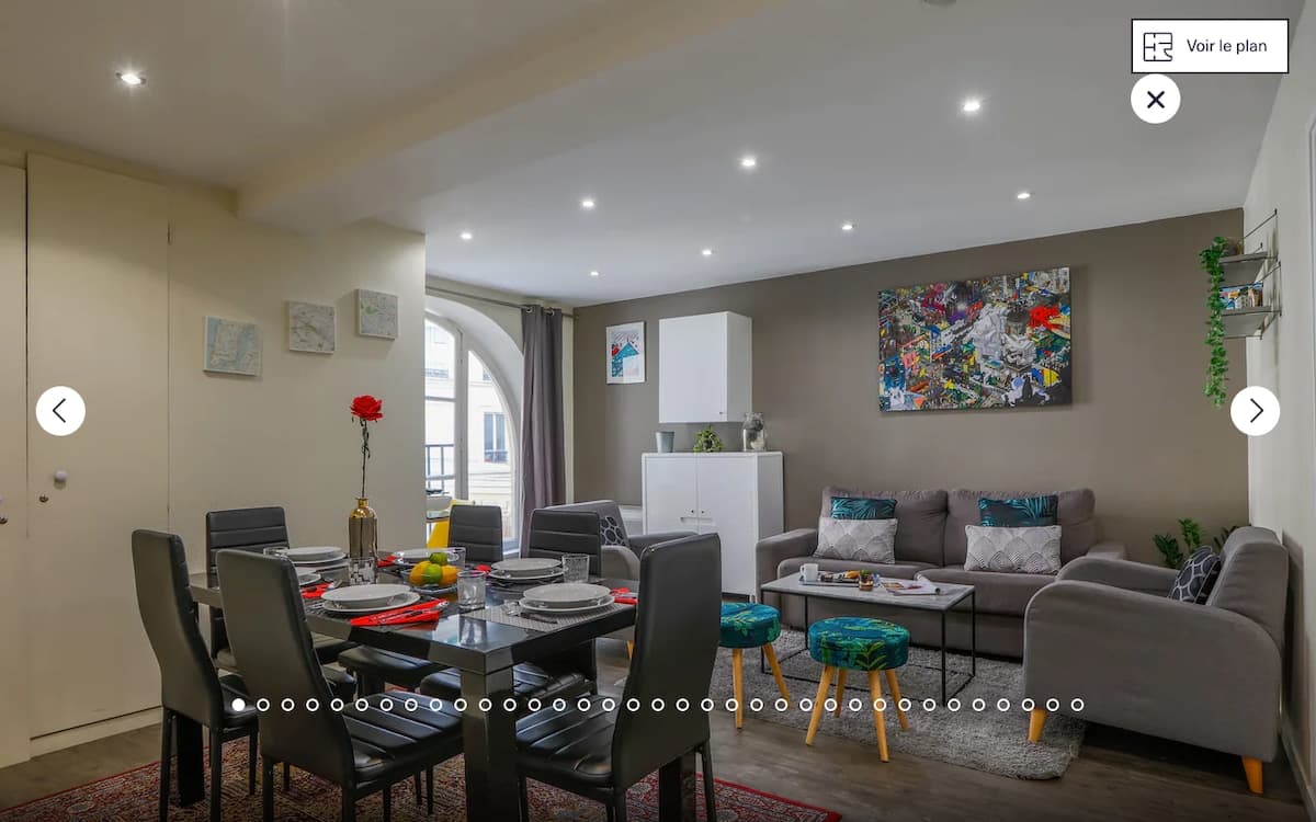 Apartment for 8 people in the heart of Paris !